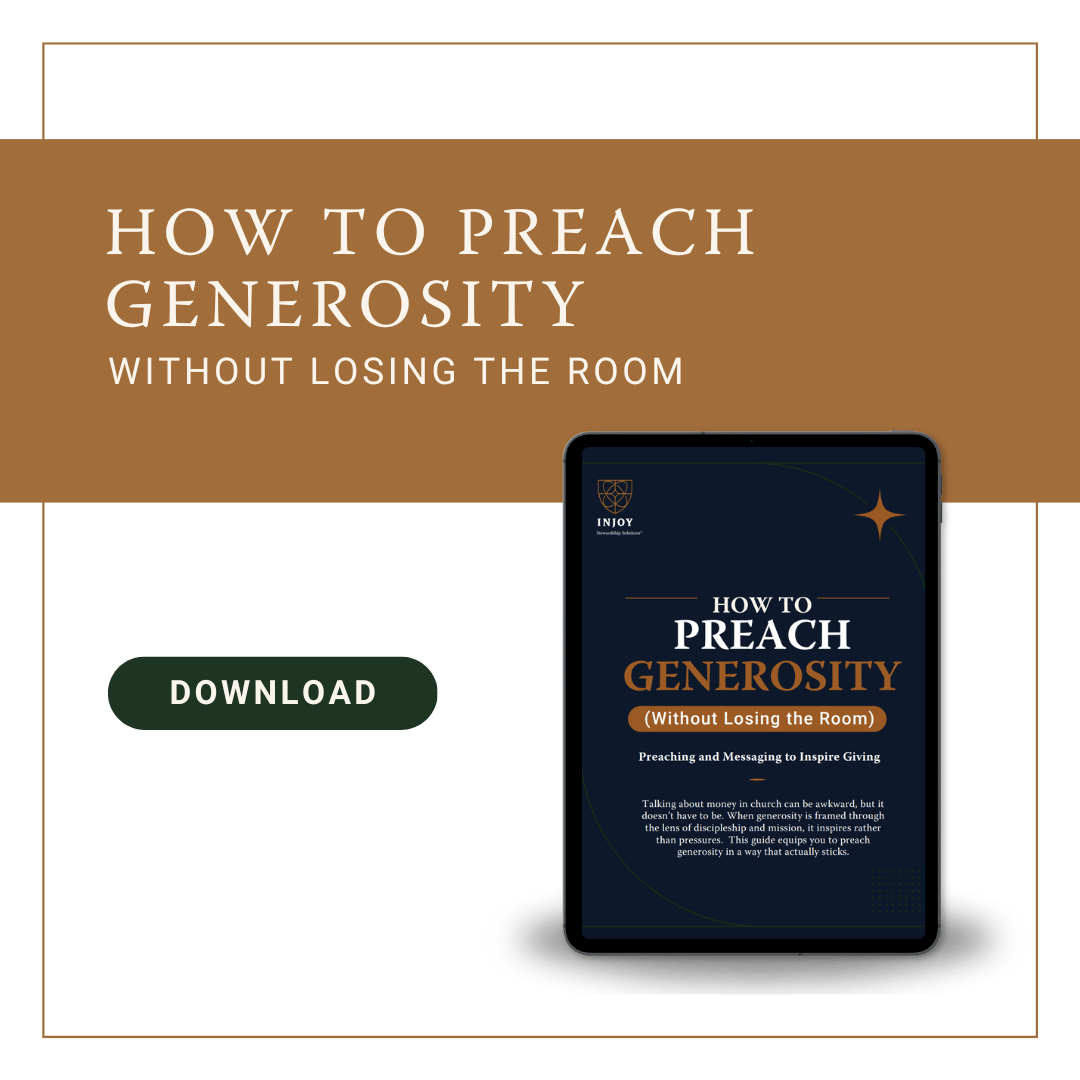 Generosity Without Money How To Preach Generosity (Without Losing the Room)