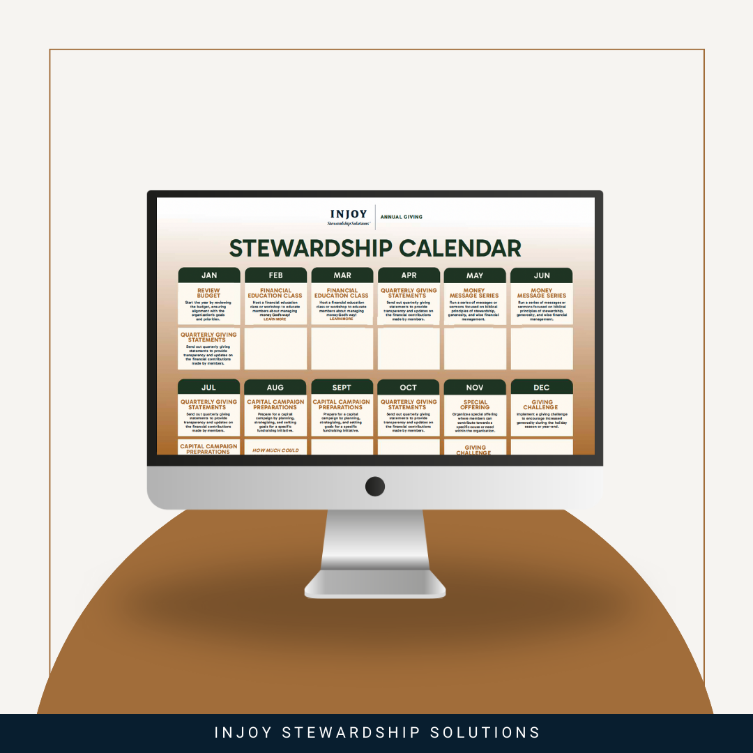 stewardship calendar