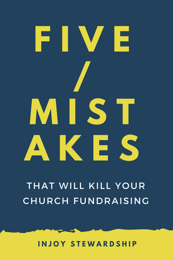 5 mistakes that will kill your church fundraising ebook