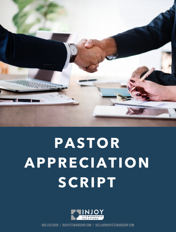 pastor appreciation script