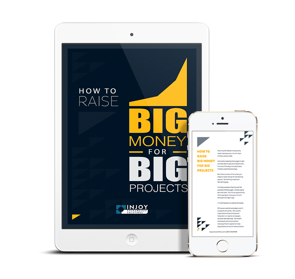 how to raise big money for big projects