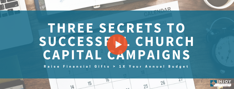 Three Secrets to Successful Church Capital Campaigns video