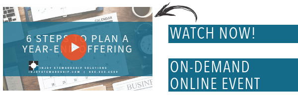 6 steps to plan a year-end offering - video